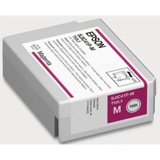 Epson Sjic41P-M Magenta Original Blíster Con Alarmas De Rf/Acústica C13T52L320 img-1