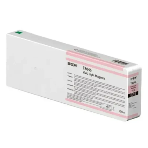 Epson Suministros Cartucho De Tinta Ultrachrome Hdx/Hd (700Ml, Vivid Light (MPN T804600, Suministros para impresoras) img-1