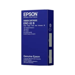 Epson Suministros Cinta Negra Tm-U675 Tm-H6000 (Erc-32N ERC-32B