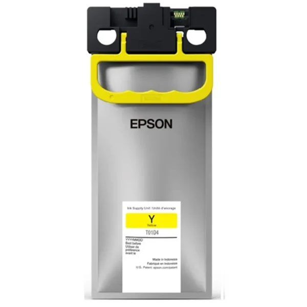 Epson T01D Gran Capacidad Amarillo Original Paquete De Tinta Para Workforce Pro T01D420
