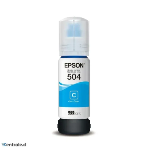 Epson T504 Azul Ciánico Inyección De Tinta 70Ml 1 T504220-AL img-1
