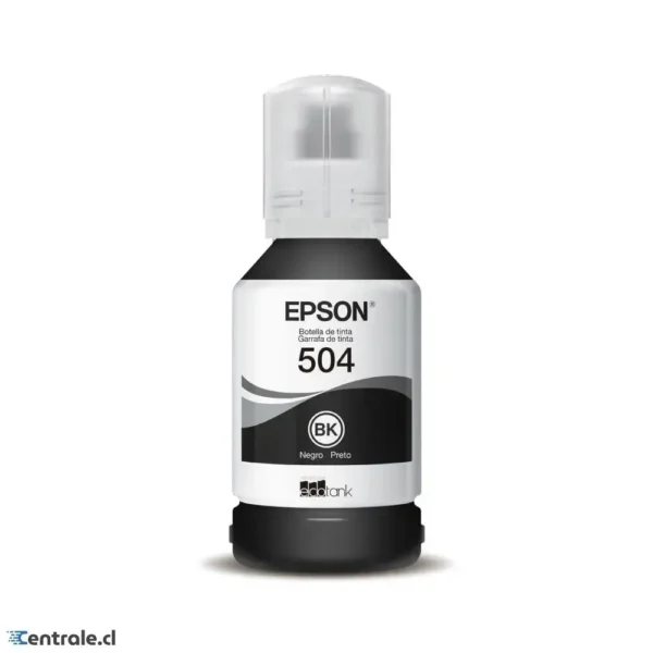 Epson T504 Negro Inyección De Tinta 70Ml T504120-AL img-1