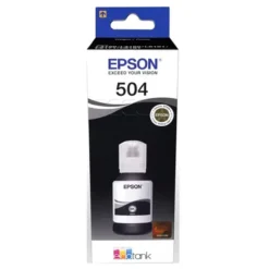 Epson 504 127 Ml Negro Original Recarga De Tinta Para Ecotank L4150, L4160 (MPN C13T504120-AL, Suministros para impresoras) img-1