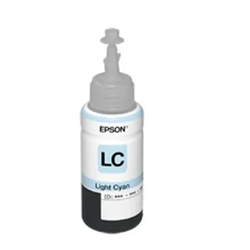 Epson Tinta Cartridge T673 Cián Claro Recarga De Tinta Para L1800, L800, L805 (MPN C13T673520, Suministros para impresoras) img-1
