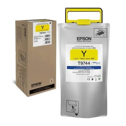 Epson T9744 Extra High Capacity Amarillo Original Bláster Con Alarmas T974420 img-1