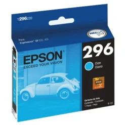 Epson Tinta Cartridge 296 Cián Original Para Expression Xp-231, Xp-241, Xp-431 T296220-AL img-1