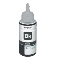 Tinta Negro Epson T664, 70ml, 4000 Págs, Recarga para L380, L396 Comp. (MPN T664120-AL, Suministros para impresoras) img-1