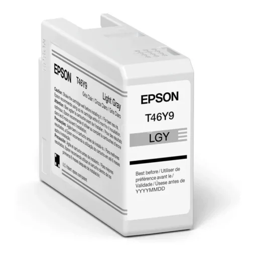 Epson Tinta Ultrachrome Pro10, 50 ml, Gris Claro C13T46Y900 img-1