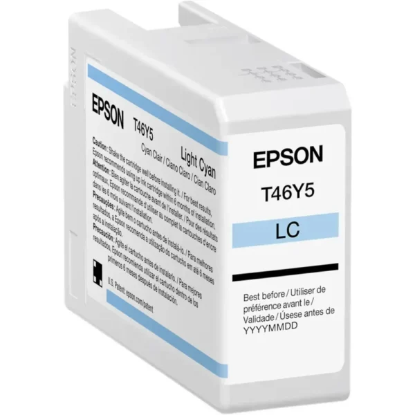 Epson Ultrachrome Pro10 Lt Cyan Cart 50Ml T46Y500 img-1