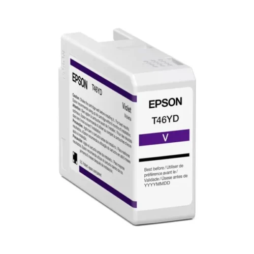 Epson Ultrachrome Pro10 Tinta Violeta ( ), Estándar,50Ml (MPN T46YD00, Suministros para impresoras) img-1