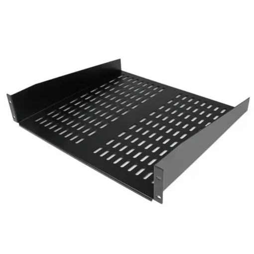 Estante Ventilado 2U StarTech para Rack, Negro, 19", 22.6kg (MPN CABSHELFV, Racks) img-1