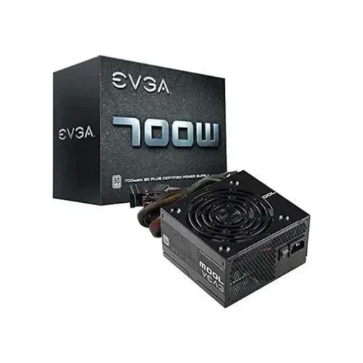 Evga Fuente 700W W1 80 Plus Blanco (MPN 100-W1-0700-K5, Fuentes de poder para PC) img-1