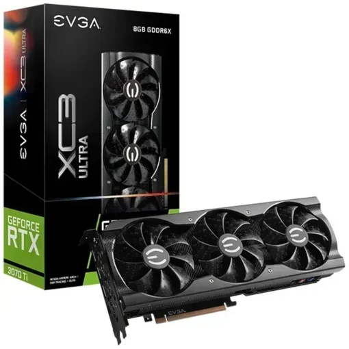 Evga Tarjeta De Video Geforce Rtx 3070 Ti, 8Gb Gddr6, 256Bit Xc3 Ultra Gaming (MPN 08G-P5-3785-KL, Tarjetas gráficas para PC) img-1