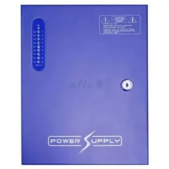 Folksafe Fuente De Alimentacion 12Vdc 9 Canales 10Amp Tube Fuse /Ptc Fuse (MPN KAS-DC120910, Sensores de seguridad) img-1