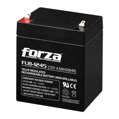 Forza Batería Fub Para Ups De 4.5A, Recargable, 12V FUB-1245 img-1