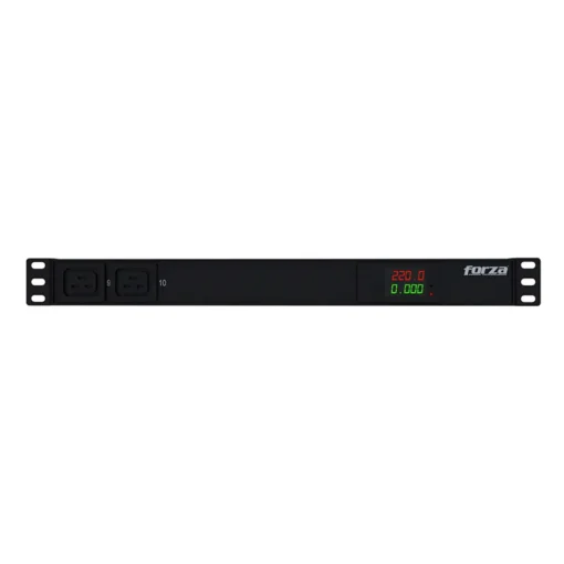 Forza Pdu Medible 4000W, 10 Tomas, 1U, 220V, , Entrada C20, Salida (8Xiec C13 FPD-1012M1U