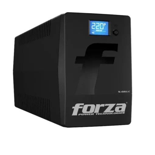 Forza Ups Interactiva Sl Series 600Va/360W, 220V, 4 Salidas, 1-Iec Rj45, Lcd SL-612UL-C img-1