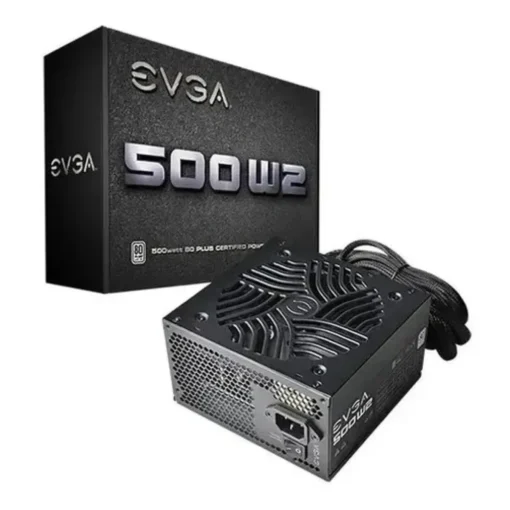 Fuente De Poder EVGA 500W2 500W Certificada 80+ White (MPN 100-W2-0500-K5, Fuentes de poder para PC) img-1