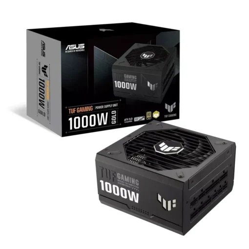 Fuente de Poder 1000W ASUS TUF Gaming. 80 Plus Gold, Full Modular, Military Grad (MPN TUF-GAMING-1000G, Fuentes de poder para PC) img-1