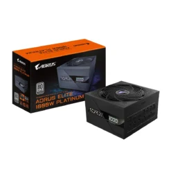 Fuente de Poder 1000W Gigabyte AORUS ELITE P1000W 80+ Platinum PG5 (MPN GP-AE1000PM PG5, Fuentes de poder para PC) img-1