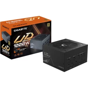 Fuente de Poder 1000W Gigabyte UD1000GM PG5, 80 PLUS Gold, Full Modular GP-UD1000GM PG5