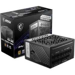 Fuente de Poder 1000W MSI MPG A1000G PCI5 Full Modular 80 PLUS GOLD MPG A1000G PCIE5 img-1