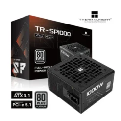 Fuente de Poder 1000W Thermalright SP-1000 Black, 80+ Platinum (Full Modular) (MPN TR-SP1000, Fuentes de poder para PC) img-1