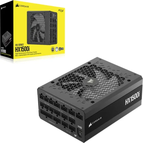 Fuente de Poder 1500W Corsair HX1500x 80 Plus Platinum Full Modular PCIe 5.1 (MPN CP-9020309-NA, Fuentes de poder para PC) img-1