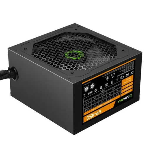 Fuente de Poder 450W GameMax Low Noise, Eco Mode 80 PLUS (MPN VP-450, Fuentes de poder para PC) img-1