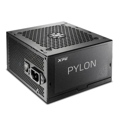 Fuente de Poder 550W XPG Pylon (No Modular, 80+ Bronze) (MPN PYLON550B-BKCCL, Fuentes de poder para PC) img-1