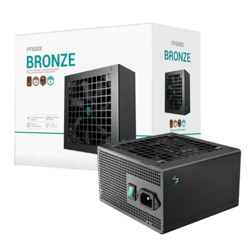 Fuente de Poder 600W DeepCool ( 80 Plus Bronze, No Modular ) (MPN PF600X, Fuentes de poder para PC) img-1