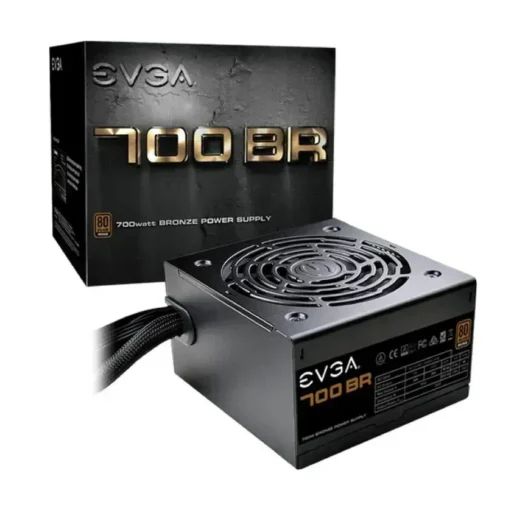 Fuente de Poder 700W EVGA 700BR 80PLUS Bronze (MPN 100-BR-0700-K5, Fuentes de poder para PC) img-1