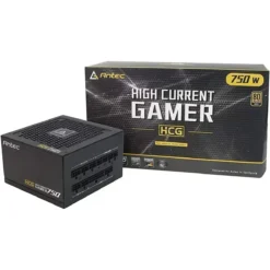 Fuente de Poder 750W Antec High Current Gamer 80+ Gold Modular (MPN HCG750 GOLD, Fuentes de poder para PC) img-1