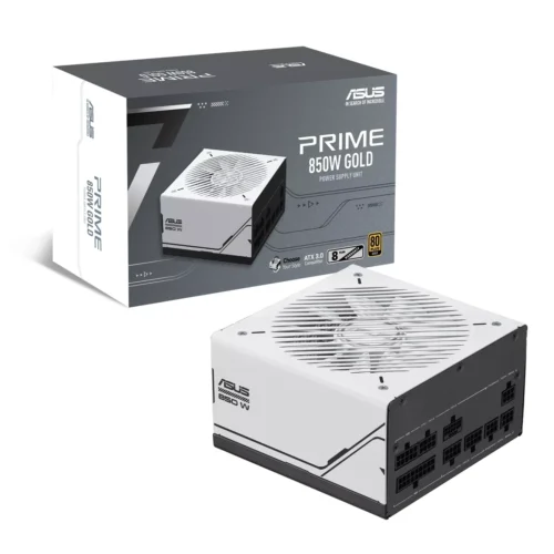 Fuente de Poder 850W ASUS PRIME (Full Modular, 80 PLUS Gold, ATX 3.1, PCIe 5.0) (MPN 90YE00U0-B0AA00, Fuentes de poder para PC) img-1