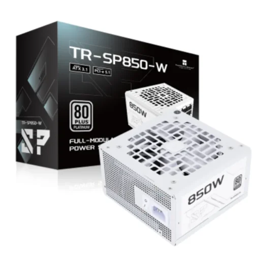 Fuente de Poder 850W Thermalright SP-850 White (80+ Platinum, ATX 3.1, PCIe 5.1) (MPN TR-SP850-W, Fuentes de poder para PC) img-1