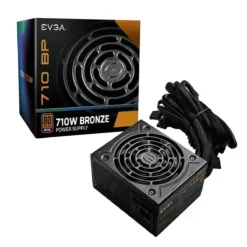 Fuente de Poder PSU EVGA 710W 80+ Bronze 710BP (MPN 100-BP-0710-K1, Fuentes de poder para PC) img-1