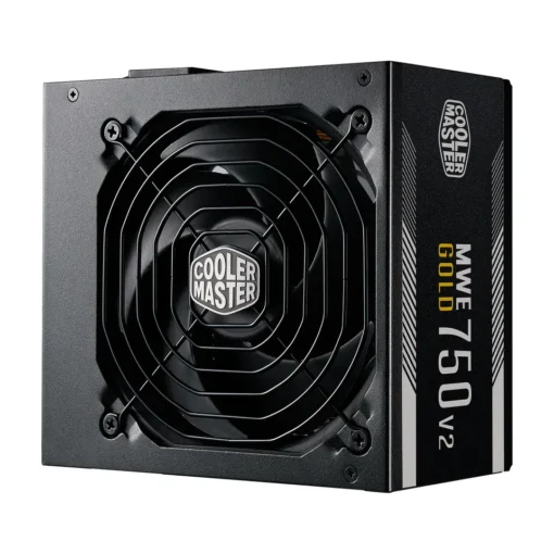 Fuente de poder Cooler Master 750W MWE Gold 750 V2, No modular, 80 PLUS Gold MPE-7502-ACAAG-WO