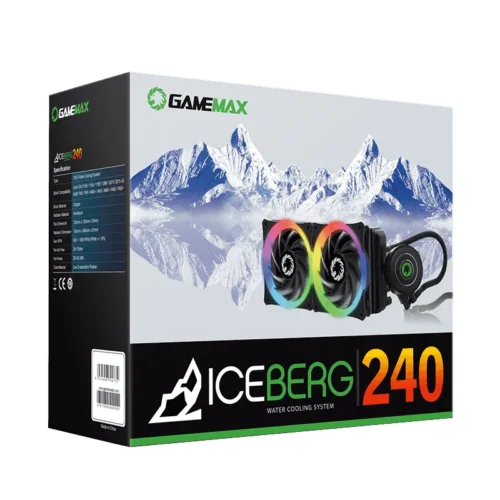 GAMEMAX WATER COOLING LGA-1700 AM5 ICEBURG 240