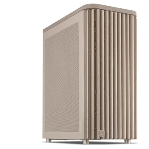 Gabinete ASUS ProArt PA401 Beige Wood Edition Mesh (ATX, USB-C, 3 Vent Incl) (MPN 90DC00M7-B38010, Gabinetes para PC) img-1