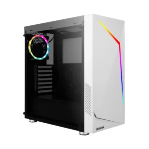 Gabinete ATX Antec Blanco RGB - Vidrio Templado NX300