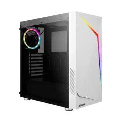 Gabinete ATX Antec Blanco RGB - Vidrio Templado (MPN NX300, Gabinetes para PC) img-1