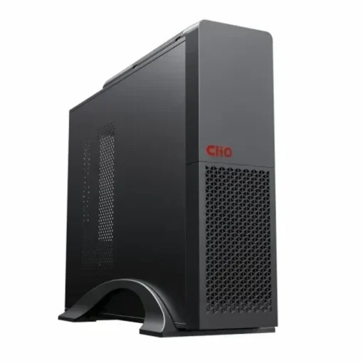 Gabinete Corporativo Micro ATX Clio Slim , USB-C, con PSU 600W (MPN CL-S613, Gabinetes para PC) img-1