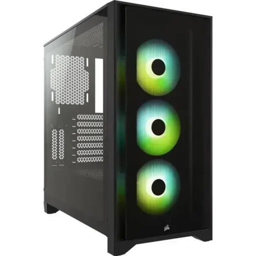 Gabinete Corsair iCUE 4000X ATX Vidrio Templado RGB, Negro (MPN CC-9011204-WW, Gabinetes para PC) img-1