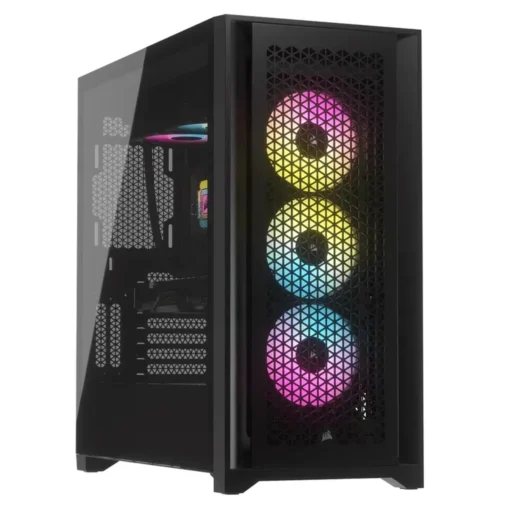 Gabinete Corsair iCUE 5000D RGB AirFlow, 3 Ventiladores ARGB + Controller (MPN CC-9011242-WW, Gabinetes para PC) img-1