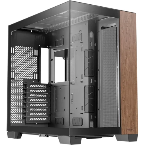 Gabinete Gamer ANTEC E-ATX (MPN C8 WOOD, Gabinetes para PC) img-1