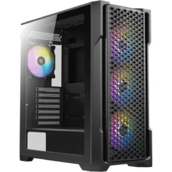 Gabinete Gamer Antec Mid Tower, 4 Vent. ARGB Incluídos, ARGB Hub, ATX (MPN AX90, Gabinetes para PC) img-1