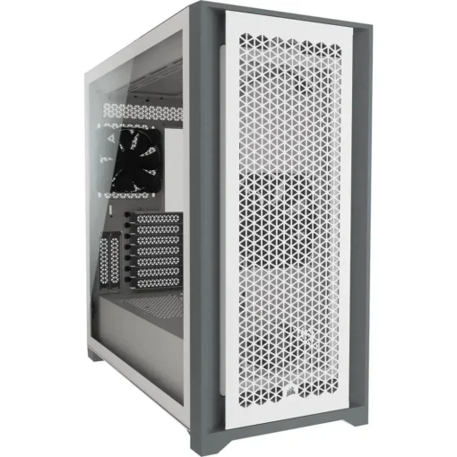 Gabinete Gamer Corsair 5000D AirFlow Blanco, Vidrio Templado, 2 Vent Incl CC-9011211-WW