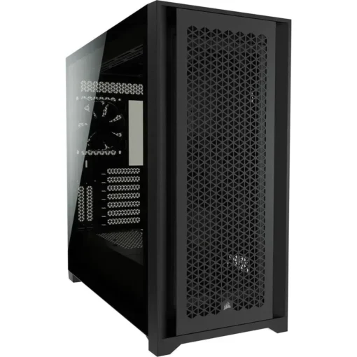 Gabinete Gamer Corsair 5000D AirFlow Negro, Vidrio Templado, 2 Vent Incl (MPN CC-9011210-WW, Gabinetes para PC) img-1