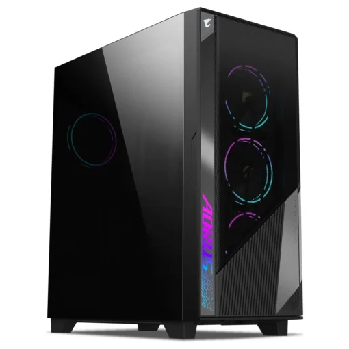Gabinete Gamer Gigabyte AORUS C500 Glass E-ATX, Vidrio Templado, 4 Ventiladores (MPN GB-AC500G ST, Gabinetes para PC) img-1