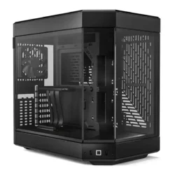 Gabinete Gamer HYTE Y60 Black, E-ATX, Incl. 3 Vent + Riser Vertical (MPN CS-HYTE-Y60-B, Gabinetes para PC) img-1